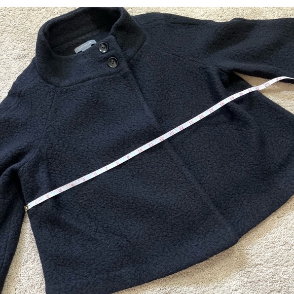 Ann Taylor Black Wool Bolero/Cape Jacket. Size Medium. Excellent  condition - Picture 11 of 12